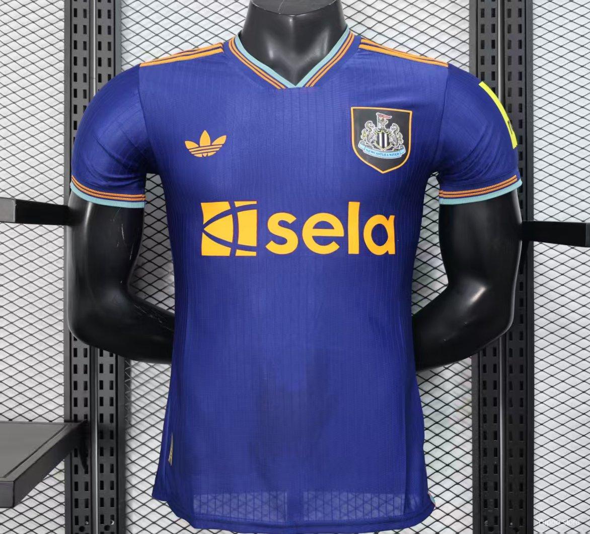 Camiseta de fútbol Newcastle 2025/26 TERCERA MANGA CORTA VERSION JUGADOR